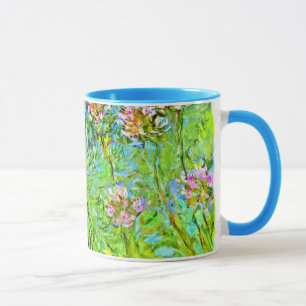 Monet-Blumenmalerei: Agapanthus-Blume Tasse