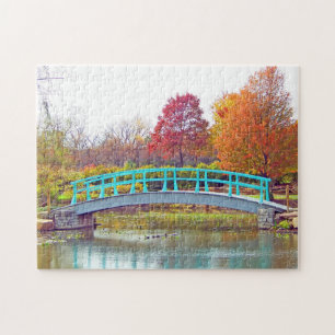 Monet Bridge im Herbst Puzzle