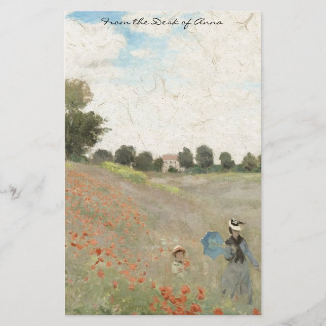 Monet Briefpapier (Vorderseite)