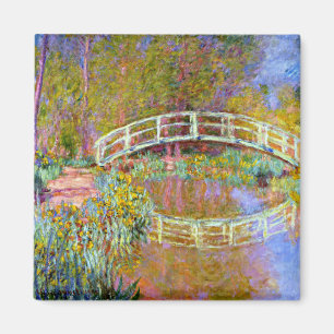 Monet - Brücke im Monet's Garden Magnet