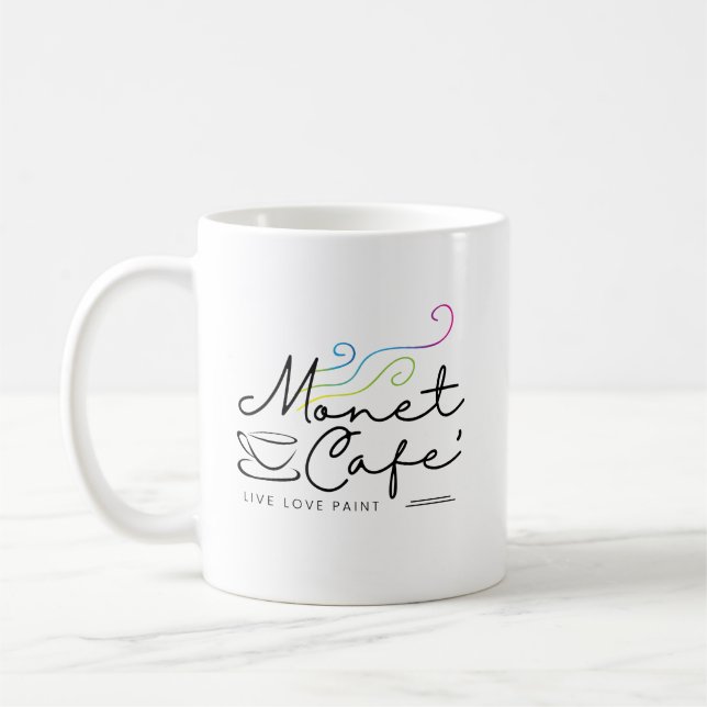 Monet Cafe' Coffee Tasse (Links)