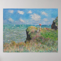Monet - Cliff Walk bei Pourville