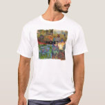 Monet Collage T-Shirt<br><div class="desc">Eine Collage von vier schönen Malereien von Monet,  Impressionistmaler.</div>