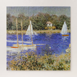 Monet - Das Becken in Argenteuil, Kunstmalerei Puzzle