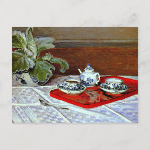 Monet: Das Tea-Set, Postkarte