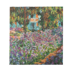 Monet Der Künstlergarten in Giverny Notizblock