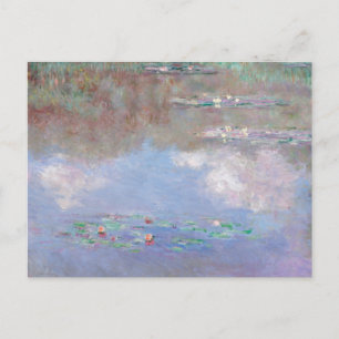 Monet - der Seerosenteich (Wolken),  Postkarte