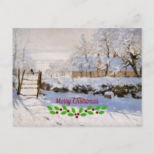 Monet - Die Elster Postkarte