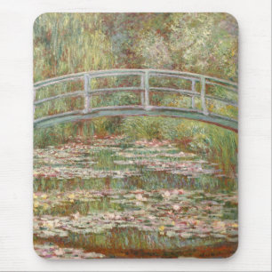 Monet: Die japanische Brücke Mousepad