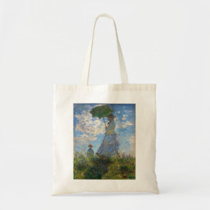 Monet Die Promenade Frau mit dem Parasol Tragetasche