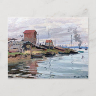 Monet - Die Seine bei Petit-Gennevilliers Postkarte
