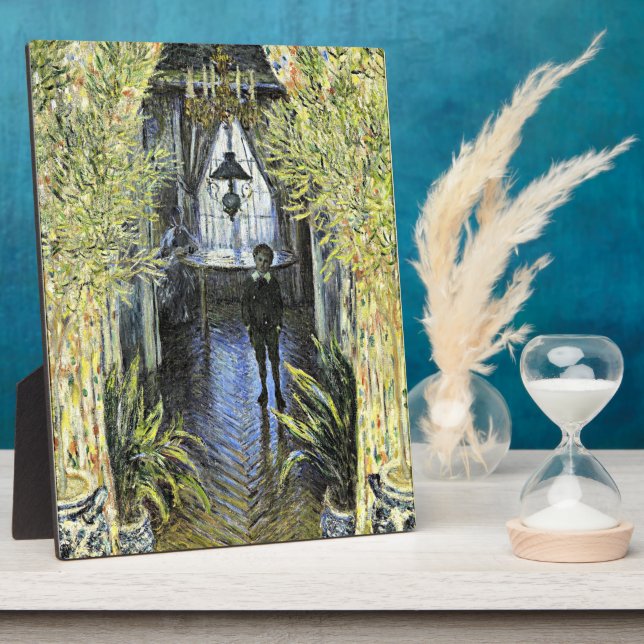 Monet - Eine Ecke der Wohnung Fotoplatte (Seite)