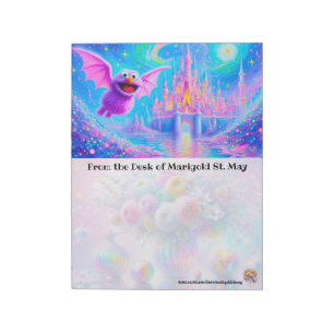 Monet Fledermaus-Schloss Notizblock