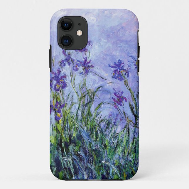 Monet Flieder Irises iPhone 5 Kasten Case-Mate iPhone Hülle (Rückseite)