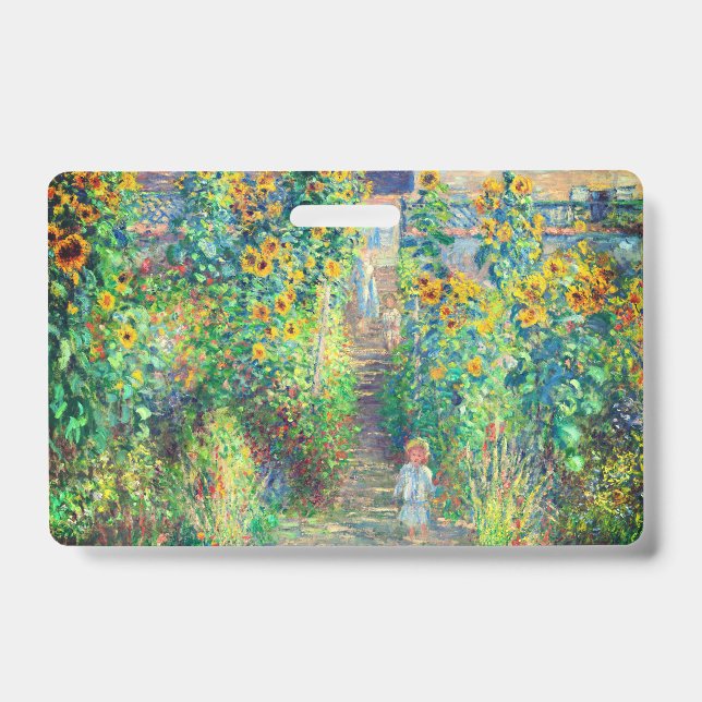 Monet Flower Garden Ausweis (Vorderseite)