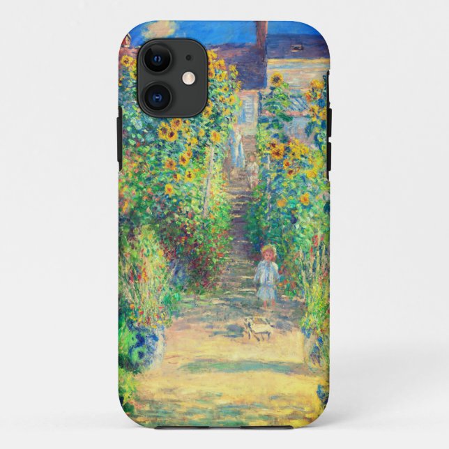 Monet Flower Garden Case-Mate iPhone Hülle (Rückseite)