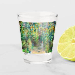 Monet Flower Garden Schnapsglas