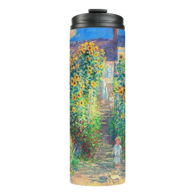 Monet Flower Garden Thermosbecher (Vorderseite)