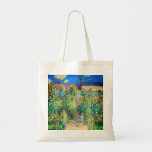 Monet Flower Garden Tragetasche