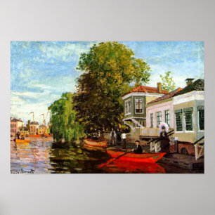 Monet France Impressionisten die Zaan in Zaan Poster