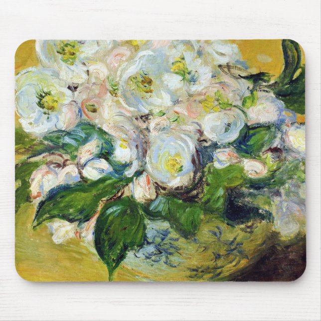 Monet France Impressionisten Weihnachten Mousepad (Vorne)