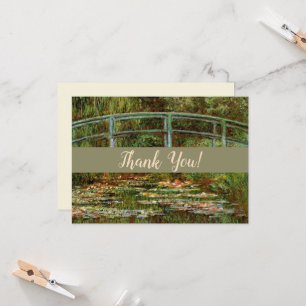 Monet Französische Japanische Brücke Giverney Einladung