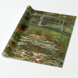 Monet Französische Japanische Brücke Giverney Geschenkpapier