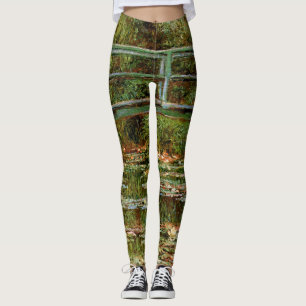 Monet Französische Japanische Brücke Giverney Leggings