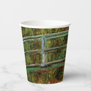 Monet Französische Japanische Brücke Giverney Pappbecher