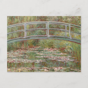 Monet Französische Japanische Brücke Giverney Postkarte