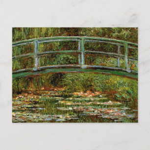 Monet Französische Japanische Brücke Giverney Postkarte
