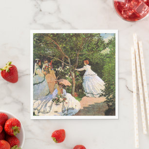 Monet - Frauen im Garten Serviette