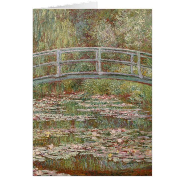 Monet French Japanese Bridge Art (Vorne)