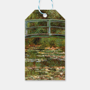 Monet French Japanese Bridge Giverney Geschenkanhänger