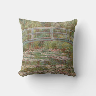 Monet French Japanese Bridge Giverney Kissen