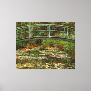 Monet French Japanese Bridge Giverney Leinwanddruck