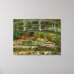 Monet French Japanese Bridge Giverney Leinwanddruck