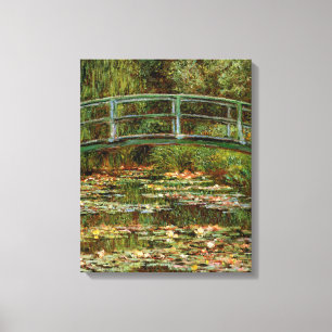 Monet French Japanese Bridge Giverney Leinwanddruck