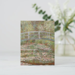 Monet French Japanese Bridge Giverney Postkarte