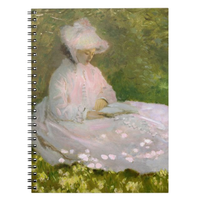Monet Frühjahr-Notizbuch Notizblock (Vorderseite)
