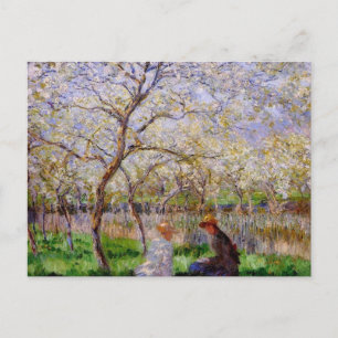 Monet - Frühling Postkarte