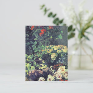 Monet - Frühlingsblumen Postkarte