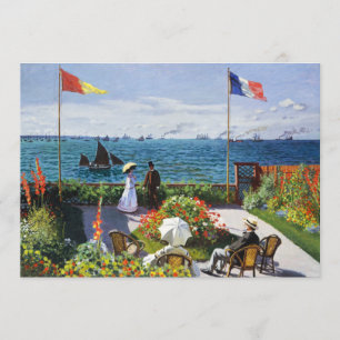 Monet Garden bei Sainte Adresse Einladungen