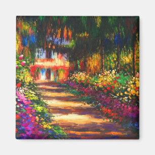 Monet Garden - Giverny Magnet