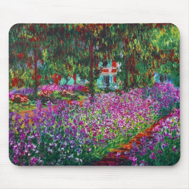 Monet Garden New Orleans Club Mousepad (Vorne)