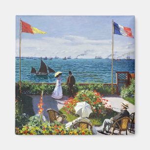 Monet Garten an Sainte Adresse Magneten Magnet
