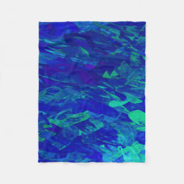 Monet-Garten Fleecedecke