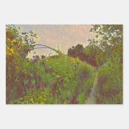 Monet-Garten Geschenkpapier Set