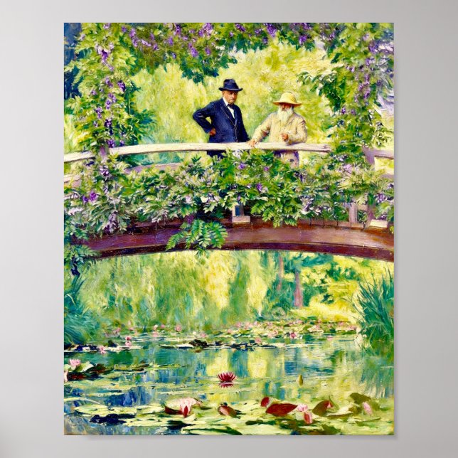 Monet Garten Giverny 1922 Poster (Vorne)