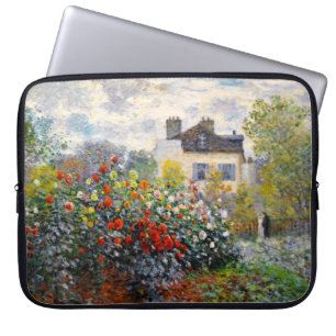 Monet Garten in Argenteuil Laptopschutzhülle